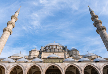 Fototapeta na wymiar Sulaymaniye Mosque in Istanbul