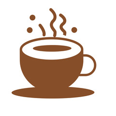 coffee cup icon vector set