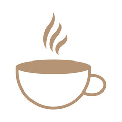 coffee cup icon vector set