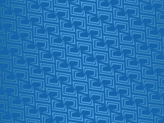 Modern blue background. Abstract background with cool seamless pattern. Gradient blue.