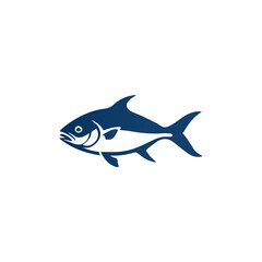 Obraz premium simple Fish icon vector illustration