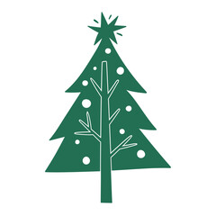 CHRISTMAS TREE SVG Bundle, Christmas Tree Outline, Christmas Ornaments Svg, Tree Christmas Svg, Christmas ClipArt, Pine Tree ClipArt
