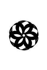 pattern ball vector black and white