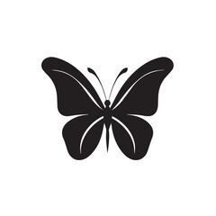 Butterfly in cartoon, doodle style. Isolated 2d vector illustration in logo, icon, sketch style, Eps 10. AI Generative