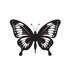 Butterfly in cartoon, doodle style. Isolated 2d vector illustration in logo, icon, sketch style, Eps 10. AI Generative