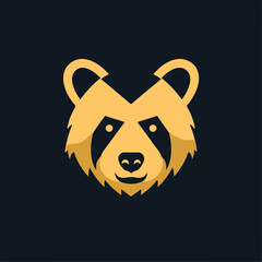 Bear in cartoon, doodle style. Isolated 2d vector illustration in logo, icon, sketch style, Eps 10. AI Generative