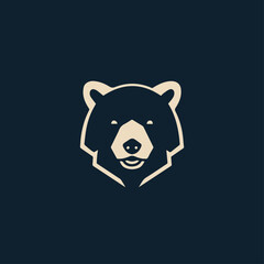 Bear in cartoon, doodle style. Isolated 2d vector illustration in logo, icon, sketch style, Eps 10. AI Generative