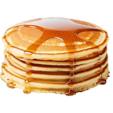 recommend clip art: pancake isolated on transparent background