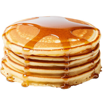 recommend clip art: pancake isolated on transparent background
