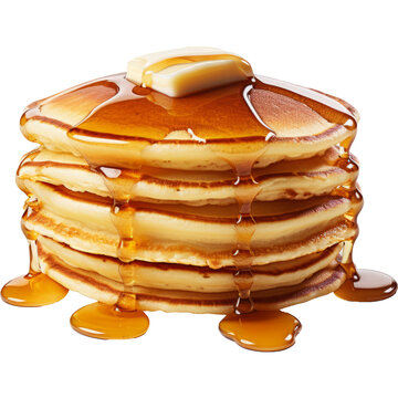 recommend clip art: pancake isolated on transparent background