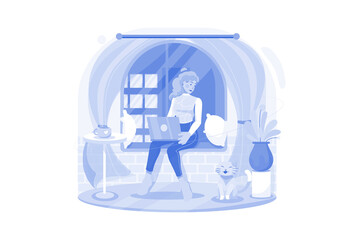 Women Working From Home