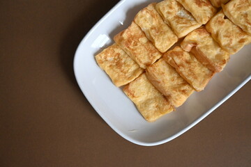 Bread dipped in eggs, easy food, saves time