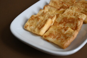 Bread dipped in eggs, easy food, saves time