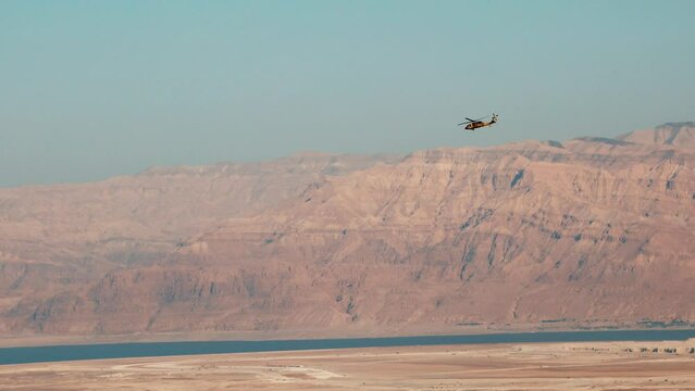 Israel War Helicopter Dead Sea Gaza Strip West Bank Ah 64 Apache Bomb Gun Shoot Fight Battle Desert Hamas
