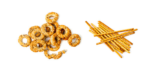 Taralli, Tarallini Isolated