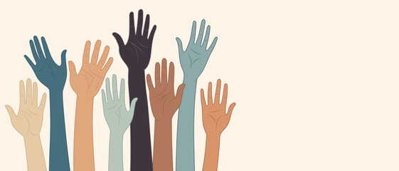 Group hands on top of each other of diverse multi-ethnic and multicultural people. Peole diversity. Teamwork community and cooperation concept.Diverse culture.Racial equality.Oneness