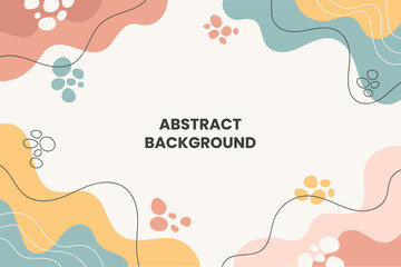 abstract geometric shapes composition background. colorful geometric shapes background for web banner, flyer, poster, brochure, cover, presentation