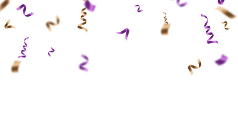 colorful confetti background for festival decoration vector illustration