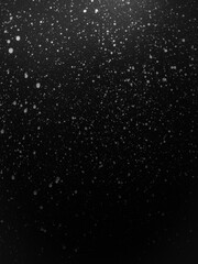 rain drops on black background