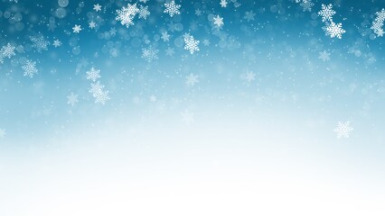 Abstract Backgrounds snow on blue backgrounds , illustration wallpaper