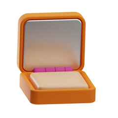 Cosmetics Makeup 3D Illustration