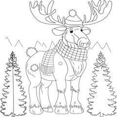 Marry Christmas Coloring page