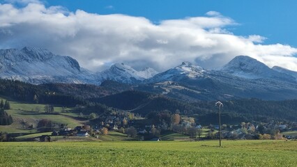 Montagne en hiver