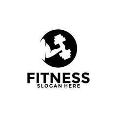 Fitness and Gym Logo Design Vector, Sport and Fitness logo template