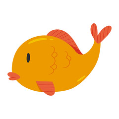 gold fish illustration