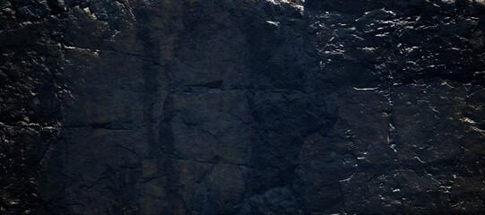 Organic patterns in cliff rock. Detail shot.