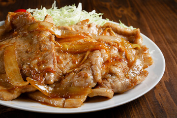 豚肉の生姜焼き