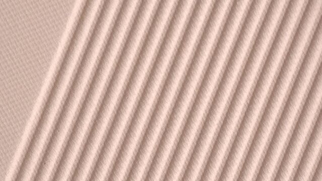 Professional compact face powder, macro texture, rotation. Decorative cosmetics, close-up. Light beige face powder or corrector