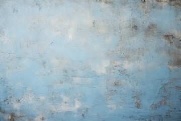 Fototapeta na wymiar Light blue aged wall abstract pattern background, texture wallpaper. old paint on a wall, template design