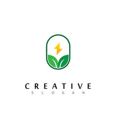 nature logo design growth eco green bio organic