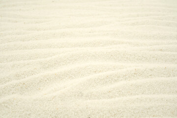 White quart sand, sand background