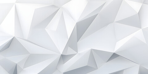 White Geometry Vector Background