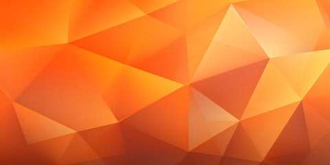 Orange Geometry Vector Background