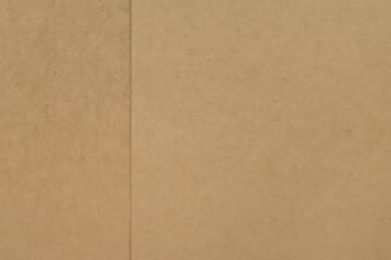 Brown paper made from kraft pulp. Natural texture, background