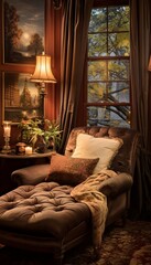 Traditional rustic home interior design bedroom decor