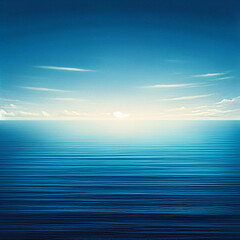 Obraz premium La beauté dans le blue