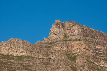 Fototapeta na wymiar View of the famous Table Mountain, Cape Town, South Africa