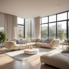 Fototapeta premium Artistic Fusion Blending Photography Maps and Picturesque Backgrounds for Modern Home Interior Inspirations 
