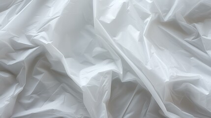 White creased crumpled paper background grunge texture backdrop.