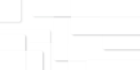 Abstract background with lines, White color technology concept geometric line vector background. Modern Abstract white background with layers of textured white transparent material in triangle design.