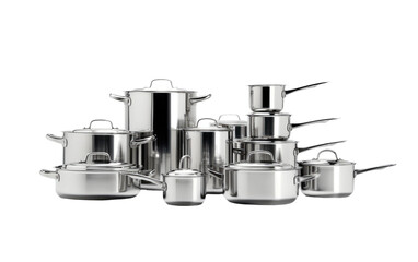 Culinary Excellence Explore the PanoramaChef Cookware Collection isolated on transparent background