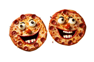 Wholesome Pizza Love Unveiled on a transparent background