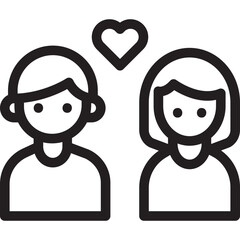 Couple icon