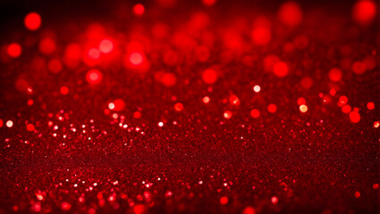 red particles background