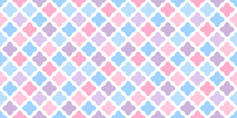 Seamless Round Shape Pattern Design. Cute and beautiful colorful geometry. wallpaper, fabric, wrapping paper