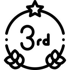 3 anniversary icon